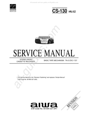 Aiwa CS-130 Service Manual