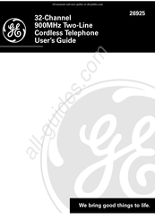 GE 26925 User Manual