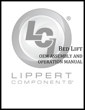 Lippert Components Bed Lift Assembly And Operation Manual