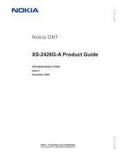 Nokia ONT Product Manual