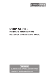 Stenner Pumps S10P Series Installation And Maintenance Manual