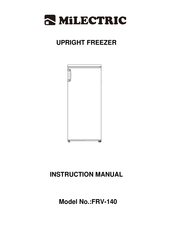 MiLECTRIC FRV-140 Instruction Manual