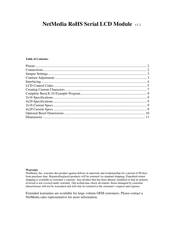 NetMedia RoHS Series Quick Start Manual