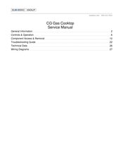 Sub-Zero WOFL CG Service Manual