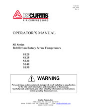 FScurtis SE Series Operator's Manual