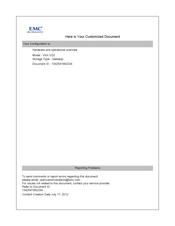 EMC2 VNX VG8 Hardware Information Manual