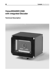 Leuze electronic VisionREADER 2300 Technical Description