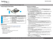 Startech.com PEX10GSFP Quick Start Manual
