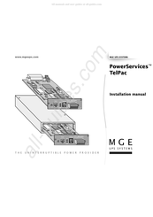 MGE UPS Systems 66098 Installation Manual