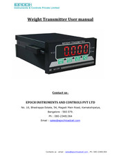 Epoch WT-PP User Manual
