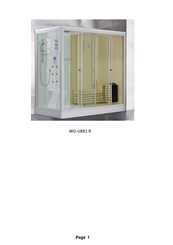 DittNyeBad WG-U881 R Installation Instructions Manual