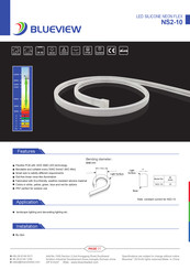 Blueview LED SILICONE NEON FLEX Quick Start Manual