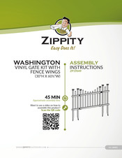 Zippity WASHINGTON ZP19049 Assembly Instructions Manual