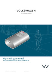 Volkswagen VAS 6558A/41 Operating Manual