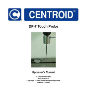 Centroid DP-7 Operator's Manual
