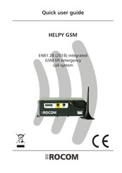 Rocom HELPY GSM Quick User Manual