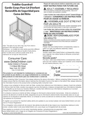 Delta Children 703725-084ST Instructions Manual
