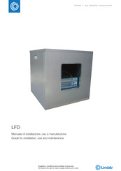 Lindab LFD Manual For Installation, Use And Maintenance
