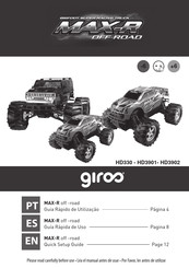 Giroo MAX-R off-road HD3901 Quick Setup Manual