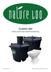 NATURE LOO CLASSIC 850 Installation And Operation Manual