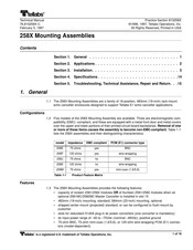 Tellabs 258E Mounting Assemblies