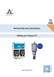 Avady PANDuo pH Turboxy Cl T Instruction And User's Manual