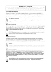 Atmosphera 167549 Installation Instructions