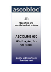 ascobloc 6737.000 Operating And Installation Instructions
