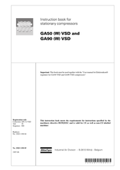 Atlas Copco GA90 (W) VSD Instruction Book
