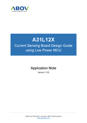 Abov A31L12X Application Note