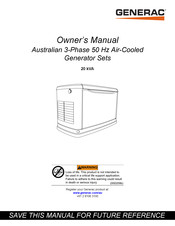 Generac Power Systems G0072190 Owner's Manual