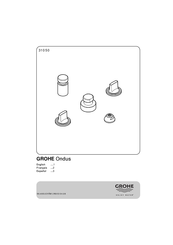 Grohe Ondus Instruction Manual