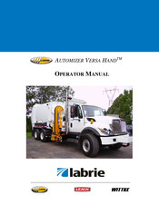 Labrie Automizer Versa Hand Operator's Manual