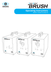 GREISING Clean Marker Brush V3 Operating Instructions Manual