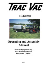 Trac Vac 1080 Operating And Assembly Manual