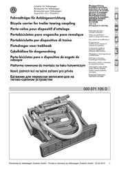 Volkswagen Zubehör 000 071 105 D Installation Instructions Manual