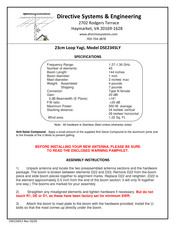 Directive Systems & Engineering DSE2345LY Quick Start Manual