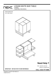 Next 418025 Assembly Instructions Manual