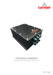 CarlStahl X-LED-PS-6-C Technical Summary