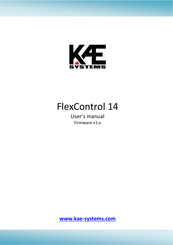 KAE Systems FlexControl 14 User Manual