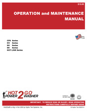 Hydro Tek Hot-2-Go Series Operation And Maintenance Manual