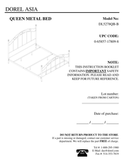 Dorel Asia DL5278QB-B Manuals | ManualsLib