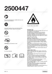 VonHaus 2500447 Manual