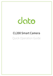 Dato CL200 Quick Operation Manual