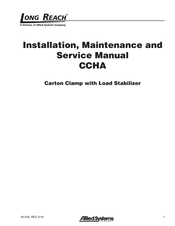 Allied Systems LONG REACH CCHA Installation Maintenance And Service Manual