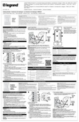 Legrand radiant WNRL50 Quick Start Manual