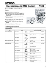 Omron V600-D8KR12 Manual