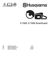Husqvarna K 7000 Operator's Manual