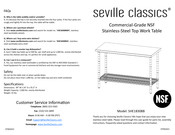 Seville Classics SHE18308B Quick Start Manual