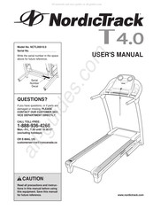 NordicTrack T 4.0 Treadmill User Manual